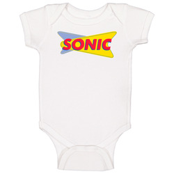 Sonic Favorite Fast Food Baby One Piece