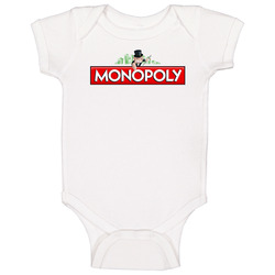 Monopoly Board Game New Logo Baby One Piece
