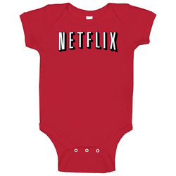 Netflix And Chill Part One Halloween Costume Baby One Piece