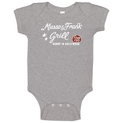 Musso And Frank Grill Restaurant Los Angeles Cool Baby One Piece