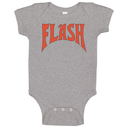 Flash Gordon Movie Old School Retro Logo Fan Baby One Piece