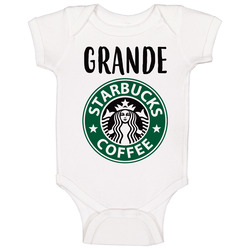 Starbucks Grande Drink Funny Halloween Group Costume Baby One Piece
