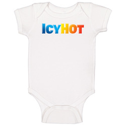Icy Hot Best Over The Counter Medication Logo Baby One Piece