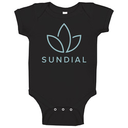 Sundial Cannabis Marijuana Cannabis Weed Company Logo Baby One Piece