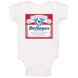 Deftones King Of Bands Alt Rock Beer Label Logo Mashup Parody Music Fa
