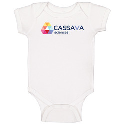 Cassava Sciences Nasdaq Company Logo Employee Fan Baby One Piece