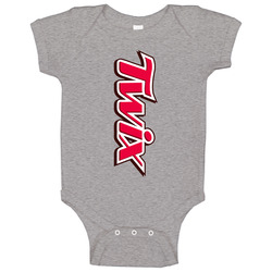 Twix Favorite Candy Wrapper Halloween Group Costume Baby One Piece