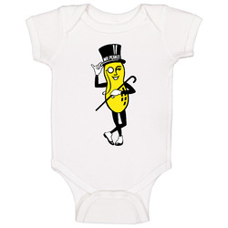 Mr Peanut Food Mascot Baby One Piece