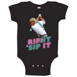 John Daly Rip It Sip It Golf Baby One Piece