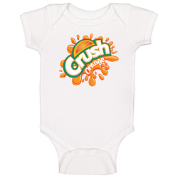 Orange Crush Best Soda Of All Time Soft Drink Lovers Baby One Piece