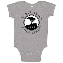 Us Open 1919 Pebble Beach Type Logo Pro Golf Fan Baby One Piece