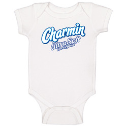 Charmin Ultra Soft Toilet Paper Company Logo Baby One Piece