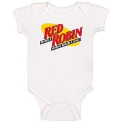 Red Robin American Favorite Fast Food Baby One Piece