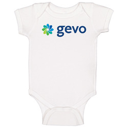 Gevo Inc Nasdaq Company Logo Employee Fan Baby One Piece