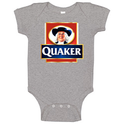 Quaker Oats Cool Oatmeal Mascot Baby One Piece
