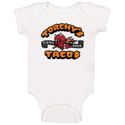 Torchy's Tacos Tex Mex Grill Mexican Food Restaurant Logo Baby On