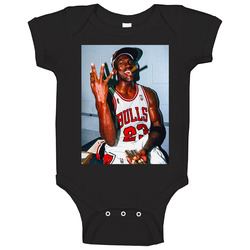 Michael Jordan Chicago Basketball Champion Baby One Piece