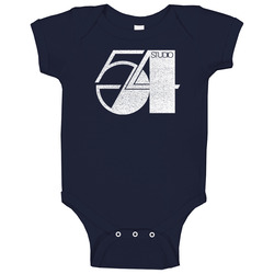 Studio 54 Vintage Distressed Logo Baby One Piece