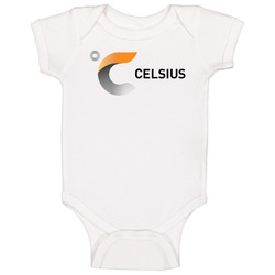 Celsius Holdings Nasdaq Company Logo Employee Fan Baby One Piece