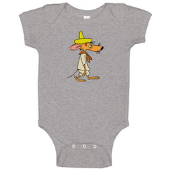 Slow Poke Rodriguez Cartoon Mouse Baby One Piece