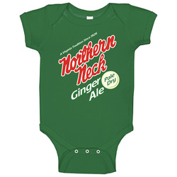 Northern Neck Ginger Ale Pale Dry Foodie Food Lover Baby One Piece