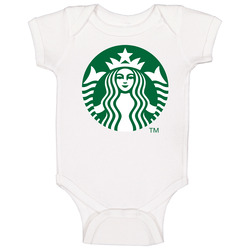 Starbucks American Favorite Fast Food Baby One Piece