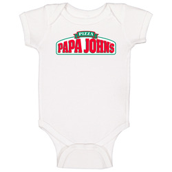 Papa John's Fast Food Baby One Piece