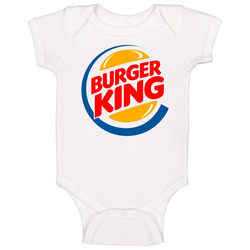 Burger King American Favorite Fast Food Baby One Piece