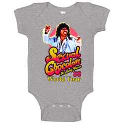 Sexual Chocolate Wolrd Tour 88 Randy Watson Baby One Piece