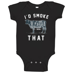 I'd Smoke That Favorite Beef Cuts Baby One Piece
