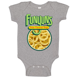 Funyuns Onion Flavored Rings Snack Foodie Fan Baby One Piece