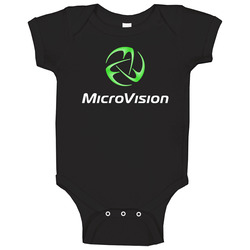 Microvision Incorporated Nasdaq Company Logo Employee Fan Baby One Pie
