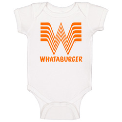 Whataburger American Favourite Food Baby One Piece