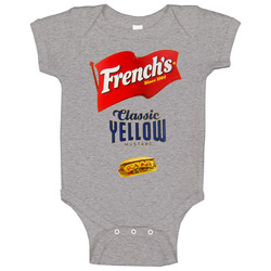French's Classic Yellow Mustard Halloween Costume Baby One Piece