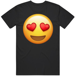 Heart Eyes Emoji Face Group Halloween Costume T Shirt