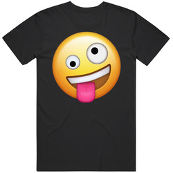 Zany Face Emoji Group Halloween Costume T Shirt