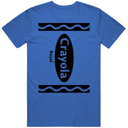 Crayola Royal Crayon Funny Halloween Costume T Shirt