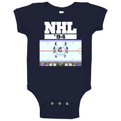 Nhl 94 1993 Best Video Games Of All Time Baby One Piece