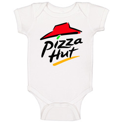 Pizza Hut Logo Baby One Piece