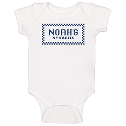 Noah's Bagels Popular Bakery Restaurant Baby One Piece