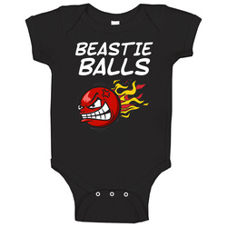 Beastie Balls Dodgeball Team Uniform Baby One Piece