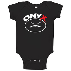 Onyx Popular 90s Hip Hop Group Music Lovers Baby One Piece
