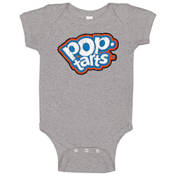 Pop Tarts Logo Retro Vintage Unisex Baby One Piece