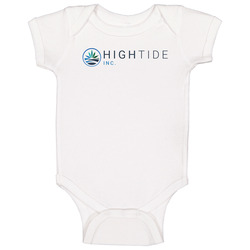 Hightide Inc Cannabis Marijuana Cannabis Weed Company Logo Baby One Pi