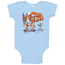 Whats Up Doc Looney Tunes Bugs Bunny Tv Show Cartoon Baby One Piece