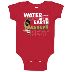 Fred Warner Defence Covers San Francisco Football Fan Baby One Piece