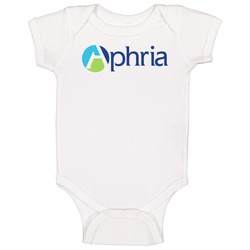 Aphria Inc Cannabis Weed Marijuana Stoner Company Logo Fan Baby One Pi