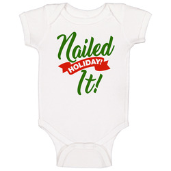 Nailed It Holiday Netflix Television Series Fan Baby One Piece