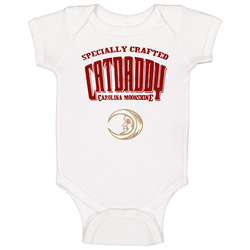 Catdaddy Carolina Moonshine Label Logo Baby One Piece
