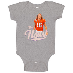 The Flow Trevor Lawrence Clemson Football Baby One Piece